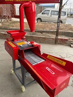 Coupeur de paille horizontal et machine de frottement de soie pour la qualité d'exportation