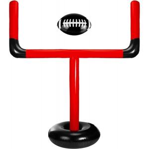 But de football gonflable géant pliable et léger, but de plage, poteau de cible haute pour l'entraînement sportif en extérieur et le divertissement, normes UE et USA - Product Image 1