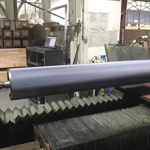 Bộ phận máy in flexo LPI có thể tùy chỉnh xi lanh anilox gốm với bánh răng