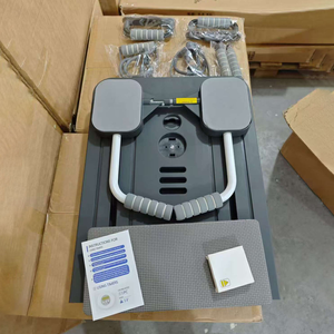 Equipo de Ejercicio Multifuncional 8 en 1 Plegable <span class=keywords><strong>con</strong></span> Ruedas Abdominales y Placa para <span class=keywords><strong>Flexiones</strong></span> Supinales para Mujeres - Product Image 2