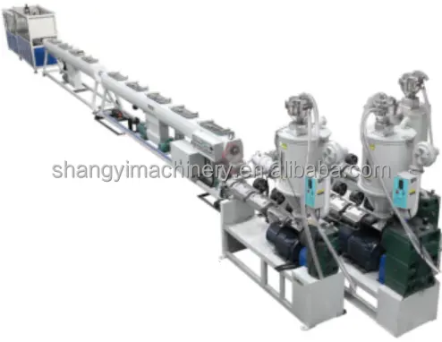 20-110GFR cam elyaf takviyeli PPR kompozit boru ekstrüzyon makinesi