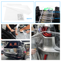 Film de protection de peinture TPU PPF haute brillance auto-réparateur anti-rayures transparent pour la protection de la peinture automobile
