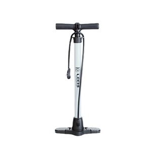 Bomba de Aire de Alta Presión Lechi, de Pie, 160 psi, Manual, para Bicicleta, Naranja y Gris - Product Image 2