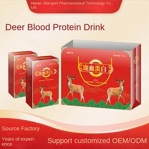 YOLI 공장 도매 사슴 혈액 단백질 음료 농축 고단백 에너지 항산화 22 종 아미노산 캡슐 분말 - Product Image 2