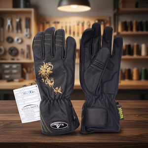 Meilleures ventes : Cuir véritable de vachette brodé sur mesure, imperméable, respirant, compatible écran tactile, réglable, pour sports de plein air - Product Image 4