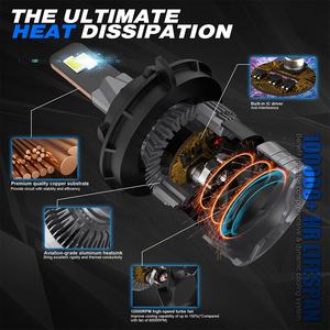 Instalación simple y sin pérdidas H13 Faros delanteros de camión LED Faro 8400lm 70W H13 LED H4 Faros para furgonetas de coches universales - Product Image 5