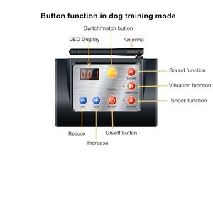 Pagar anjing nirkabel luar ruangan kerah latihan elektrik sistem penyimpanan hewan peliharaan 2 in 1 untuk kucing aman - Product Image 5