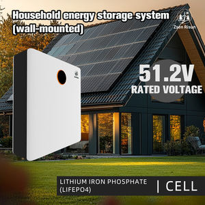 Solution de stockage d'énergie solaire domestique 5 kW |   Système de phosphate de fer de lithium à longue durée de vie Zsen - Product Image 1