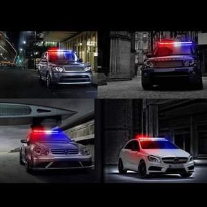 Luz de Alerta Estroboscópica LED COB 12V 24V para Carro, Barra de Luz de Emergência para Tráfego Automotivo, Luz de Sinalização Intermitente - Product Image 3