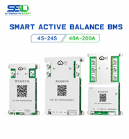 Balanceador Activo Inteligente JK para 4S 12V 300A, Control por Aplicación BT RS485/CANbus, DIY 7S-24S, Paquete de Baterías LiFePO4, Uso Marino/Caravana/RV
