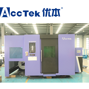 Acctek 6KW 8KW 12KW 15KW 20kW kim loại thép không gỉ CNC sợi <span class=keywords><strong>Laser</strong></span> máy cắt bao gồm thiết bị quay đầy đủ inclosed vỏ - Product Image 2