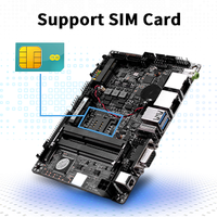 PC Industrial Integrado Sin Ventilador Intel Core I5-8250U K4 DDR4 2400MHz 64GB RAM MSATA+SATA 6xCOM 2xLAN Ranura WiFi/4G para Automatización