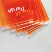 Embalaje con cierre de cremallera, bolsa de embalaje de joyería de plástico, transparente, pequeña, personalizada, pvc, impermeable, con logotipo, venta al por mayor