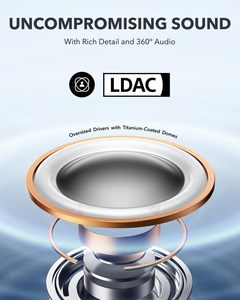 Anker Soundcore AeroFit Pro Auriculares abiertos Ultra Comfort Secure Fit Diseño ergonómico LDAC para pantalla digital Bluetooth - Product Image 6