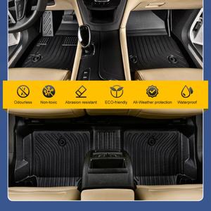 OEM personalizado 3D TPE <span class=keywords><strong>accesorios</strong></span> de Interior de coche 5D alfombrillas bandeja de carga revestimientos de contención alfombrillas de coche alfombra para 2018-2025 AUDI Q5 - Product Image 2