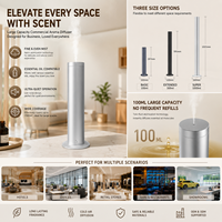 Diffuseur d'arômes professionnel pour marketing olfactif, machine commerciale de diffusion d'arômes 1000ml, système CVC pour hôtel, bureau, espace commercial, application intelligente