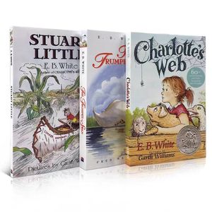 <span class=keywords><strong>Charlotte</strong></span>'s Web : Livre anglais avec couverture souple en papier d'art et reliure parfaite. Le prix de chaque ensemble de livres est différent. - Product Image 1