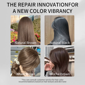 Crema Colorante Permanente per Capelli a Base di Erbe, Grado Cosmetico, Copre i Capelli Grigi e Bianchi, Colore Vibrante a Lunga Durata, Formula Nutriente - Product Image 5
