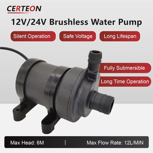Bomba sumergible sin escobillas 12V 24V de bajo ruido para uso médico y acuario con circulación continua - Product Image 3
