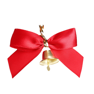 Elegant <b>Christmas</b> Tree <b>Decorations</b> Red Bow and Bell Hangings <b>for</b> Festive Parties <b>Door</b> <b>Decorations</b>-Factory Wholesale - Product Image 4