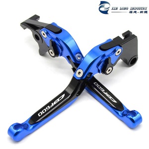 Manijas de embrague de freno plegables ajustables para motocicleta de mecanizado CNC aptas para <span class=keywords><strong>CBF600</strong></span> - Product Image 4