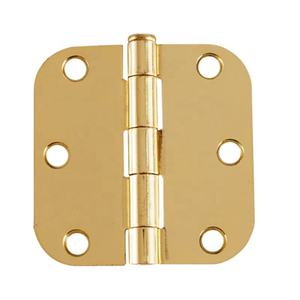 Charnière de porte et de fenêtre en fer bronze huilé à coins arrondis 3" 5/8R - Product Image 1