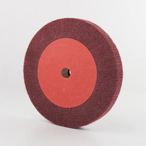 Rueda de ala volante para limpieza de arena, rueda de pulido de acero inoxidable, rueda de pulido abrasiva, ruedas de desbaste - Product Image 5