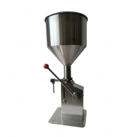Machine de remplissage manuelle pneumatique A02 A03, haute précision, pour liquides (miel, crème, confiture), en acier inoxydable
