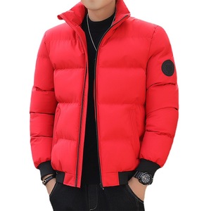 Precio barato Chaquetas de bombardero para hombre Chaquetas de hombre de tela tejida personalizada para exteriores de invierno - Product Image 1