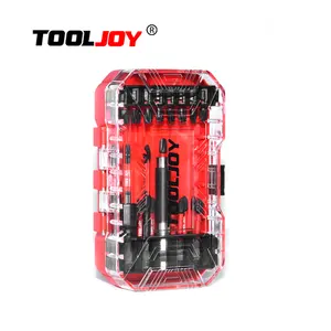 Screwdriver TOOLJOY Manufacturer Hotsale S2 Steel 30pcs PZ PH Impact Bit Set Multipurpose Screwdriver Sets Easy To Carry