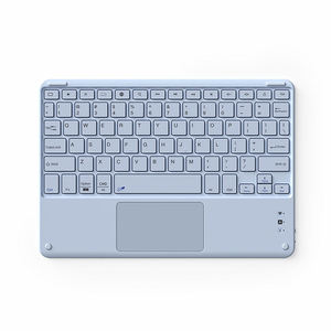 Kenke Thông Minh Từ Bìa Phổ Không Dây 10.5 ''Bàn Phím Di Động Touchpad Có Thể Tháo Rời Da Trường Hợp Cho <span class=keywords><strong>iPad</strong></span> 10 10.9 Inch - Product Image 2