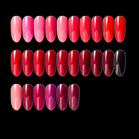 ODM bas quantité minimale de commande 15 ML marque privée végétalien cosmétique bonne viscosité Esmalte couleur semi-permanente organique Nail Art LED UV Gel Polish