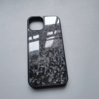 Coque de téléphone en fibre de carbone magnétique, aramide, mince, rigide, en PC, résine, fibre de carbone pour iPhone 16 Pro Max
