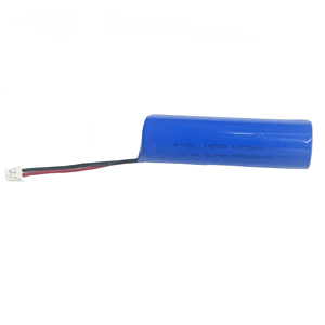 Batteria Ricaricabile Cilindrica agli Ioni di Litio 14500 5S1P 3.7V 1000mAh Opzioni di Capacità Cella a Tappo Piatto Catodo LiCoO2 Corrente 3A - Product Image 2