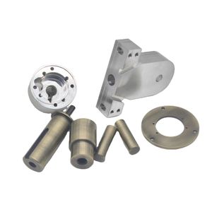 خدمات تصنيع الخراطة والكاوية <span class=keywords><strong>CNC</strong></span> الجاهزة للقطع المعدنية المخصصة من معدن الفولاذ المقاوم للصدأ والنحاس والألومنيوم - Product Image 1