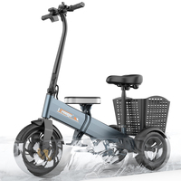 Vente en gros en usine Scooter électrique de mobilité 3 roues pour bébé Scooter électrique avec charge maximale de 100kg