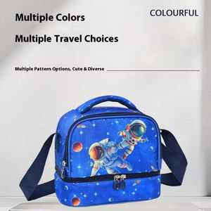 Sac à déjeuner isotherme portable pour enfants, sac à main pour élèves du primaire, sac repas pour les repas en déplacement - Product Image 5