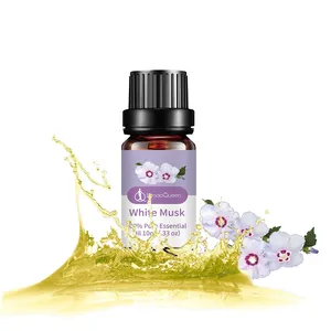 MSDS Essential Oil Musk 10 ml White Musk Relaxing Mood Anti-depression For Diffuser Aroma Humidifier Fragrance Oil