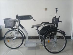 Bon marché vélo à main pliable tricycle à manivelle fauteuil roulant manuel pour les handicapés réadaptation handicap léger - Product Image 6