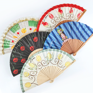 Tốt Nhất Bán Tùy Chỉnh Phong Cách Mới Abanicos De Mano Gấp Bằng Gỗ Quạt Tay - Product Image 3
