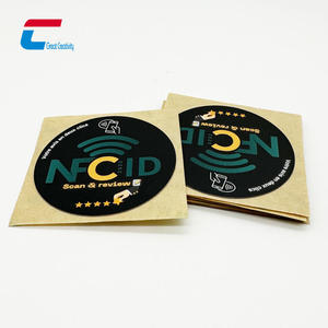 Programmierbare Nass-Inlay-RFID-Tags für Social Media Sharing und Bewertungsanregung NFC-Aufkleber - Product Image 2