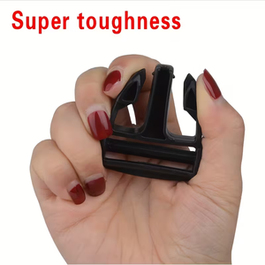 مشبك بلاستيكي للحزام قابل للتخصيص بشعار محفور بالليزر، مشبك تكتيكي غربي سريع التحرير، أداة تعديل حزام حقيبة الجولف - Product Image 2