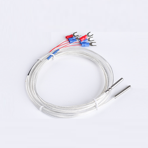 3 أسلاك <span class=keywords><strong>RTD</strong></span> <span class=keywords><strong>PT100</strong></span> مجس مستشعر الحرارة 1 متر 2 متر 3 متر 5 متر الحرارية thermowell pt1000 استشعار درجة الحرارة - Product Image 2