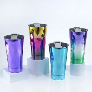 Manufacturer Direct <b>Large</b> Capacity Stainless Steel Tumbler Fashionable Insulated Coffee Water Beer Cup Cross-Border <b>Mugs</b> - Product Image 4