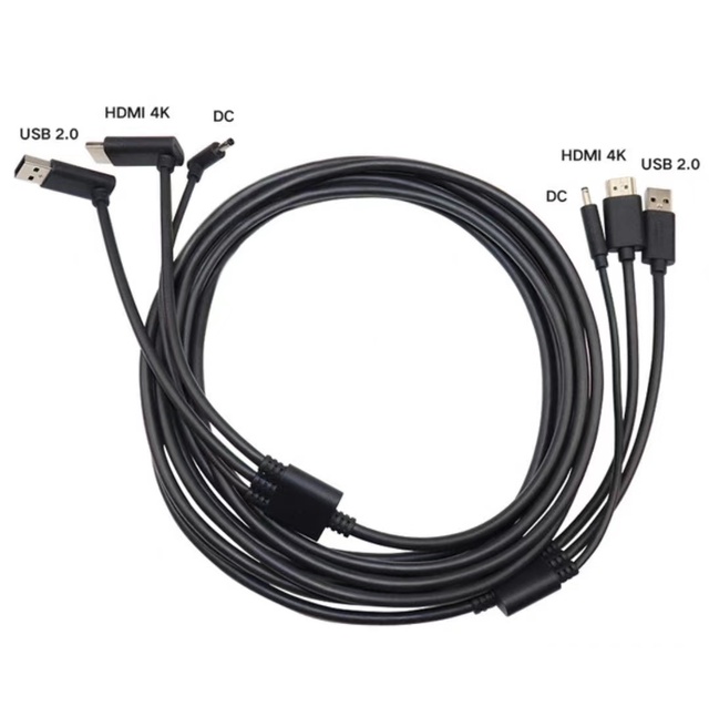 Original HTC Vive 5m Wires Basic Version Three-in-One VR Glasses Cable Series Helmet Connection Indoor Adventure Park Airport