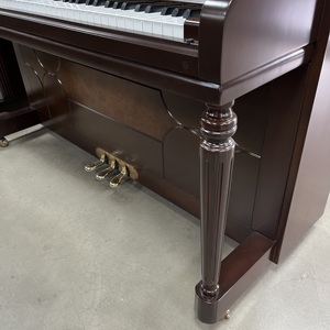 Piano droit coréen d'origine <span class=keywords><strong>Weber</strong></span> PW48X, 121 cm, cordes allemandes Roslau - Product Image 5