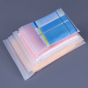 Cpe autosellado cremallera esmerilada transparente embalaje exterior gafas Pe sellado teléfono móvil accesorios Ziplock bolsa - Product Image 5