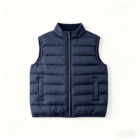 Gilet isolant essentiel pour garçons, prêt pour toutes les conditions météorologiques, confort et style pour les activités quotidiennes, confort avant tout, prix d'usine, matériau léger