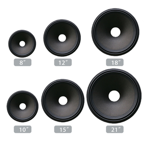 Cono de Altavoz Redondo de 6.5 Pulgadas OEM ODM Pro Audio con Borde de Tela, Cono de Papel Prensado o Sin Prensar - Product Image 5