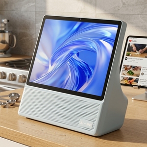 Noryox Intel, Pantalla Inteligente de 10.95 Pulgadas para Personas Mayores, Android 14, Sonido Potente, Woofer de 20W, Google TV, Netflix, Videollamadas FHD, Tablet con IA - Product Image 5
